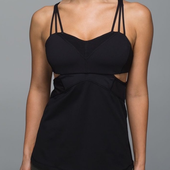 Lululemon exquisite ll top in black size 8 - Picture 4 of 7